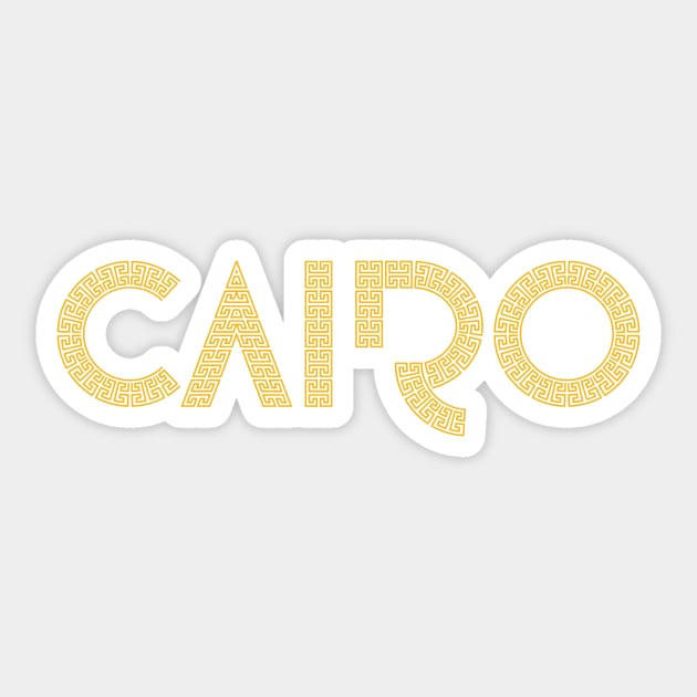 Cairo Sticker by MrKovach